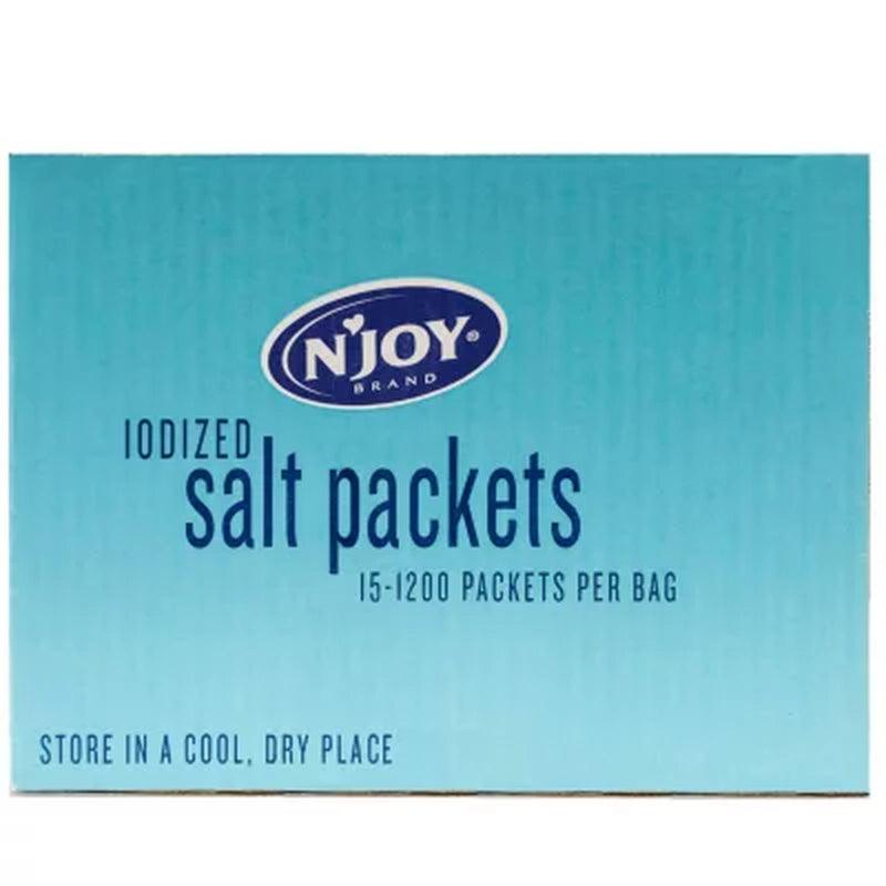 N'Joy Iodized Salt (.5 G., 1,200 Ct.)