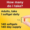 Nature Made Coq10 200 Mg. Softgels (140 Ct.)