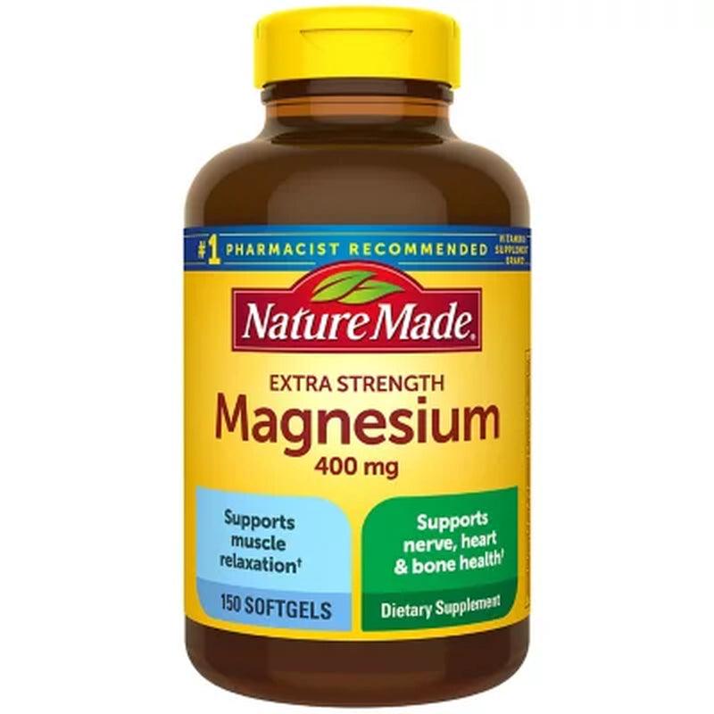 Nature Made Magnesium, 400 Mg. (150 Ct.)