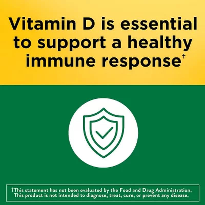 Nature Made Vitamin D3 25 Mcg (1,000 IU) Softgels (650 Ct.)