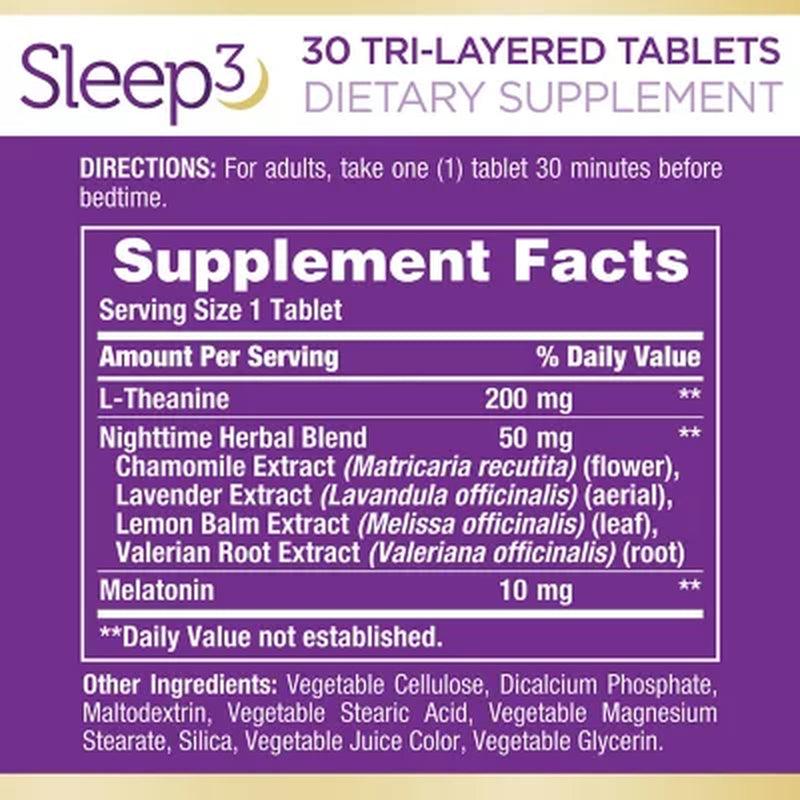 Nature'S Bounty Sleep3 Tri-Layer Tablets (120 Ct.)