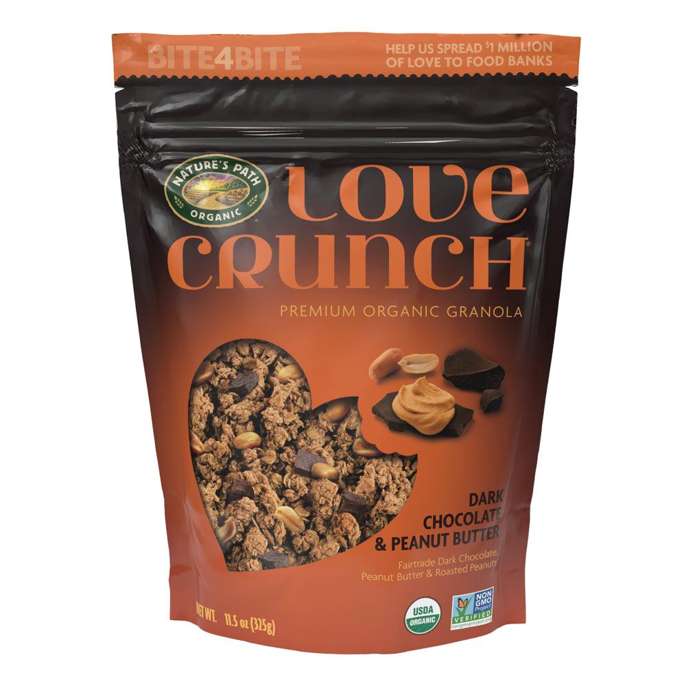 Nature'S Path Love Crunch Organic Granola, Dark Chocolate and Peanut Butter, 11.5 Oz