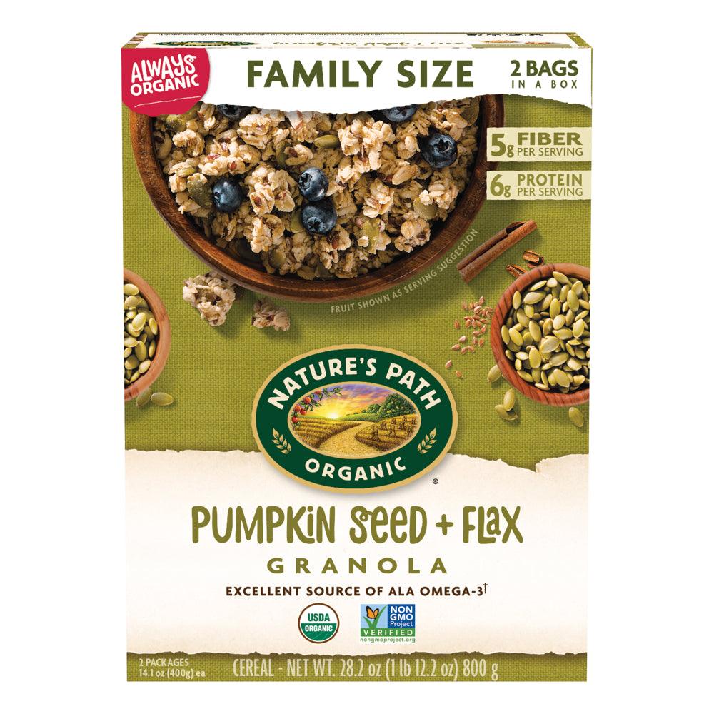 Nature'S Path Organic, Granola, Pumpkin Seed and Flax, 28.2 Oz