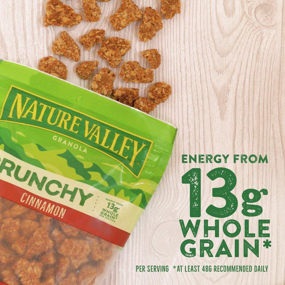 Nature Valley Crunchy Granola, Cinnamon, Resealable Bag, 16 OZ