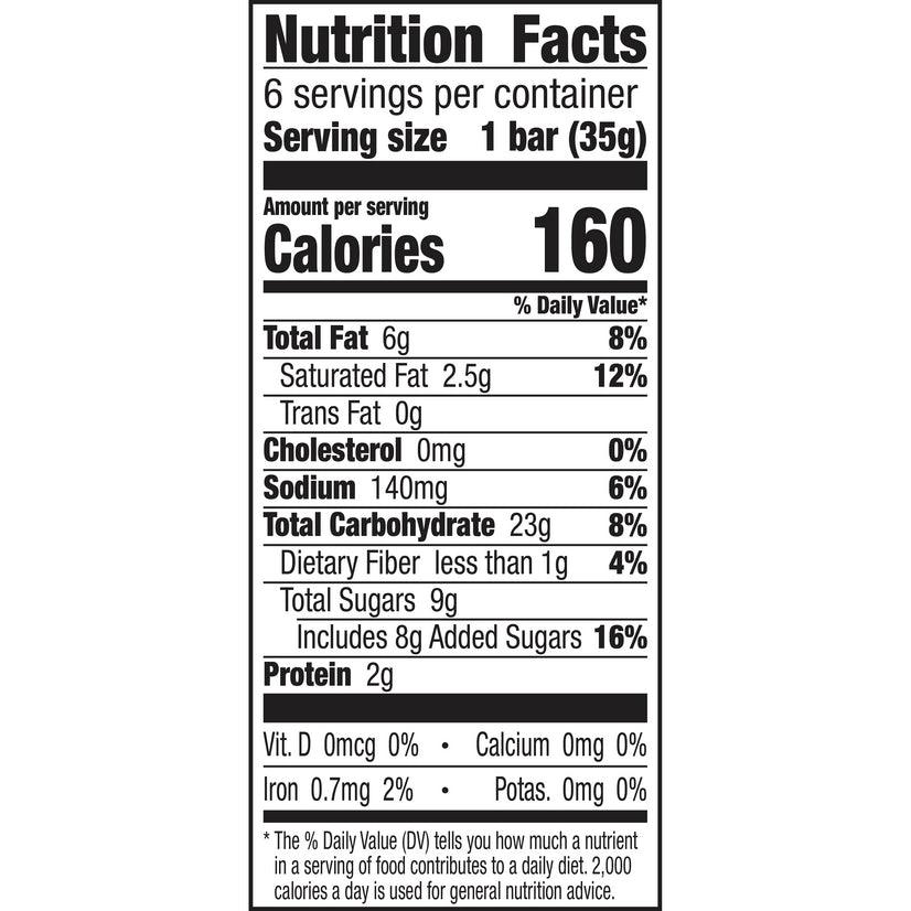 Nature Valley Granola Bars, Sweet and Salty Nut, Cashew, 1.2 Oz, 6 Ct