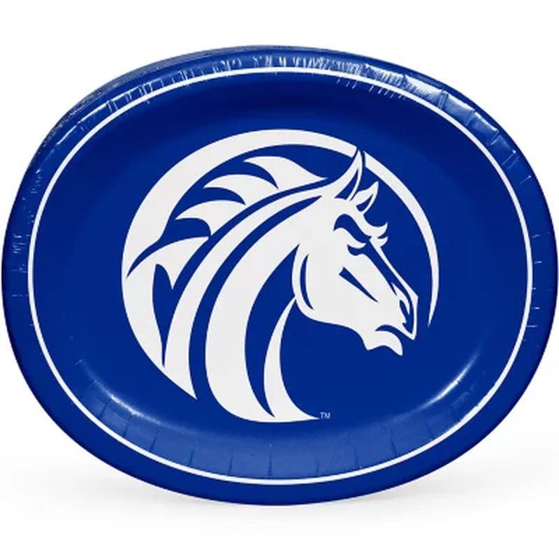 NCAA HBCU Paper Platter Plates, 10" X 12" (50 Ct.) (Choose Your Team)