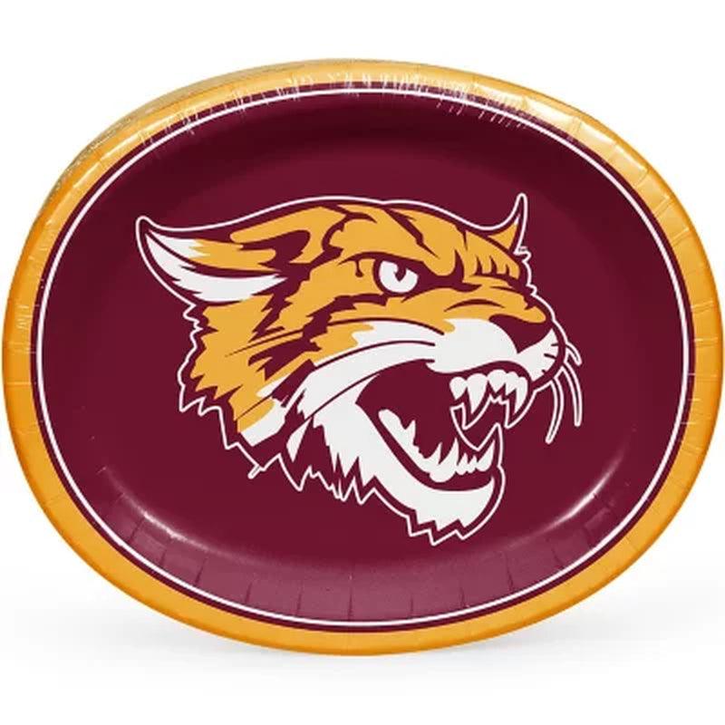 NCAA HBCU Paper Platter Plates, 10" X 12" (50 Ct.) (Choose Your Team)