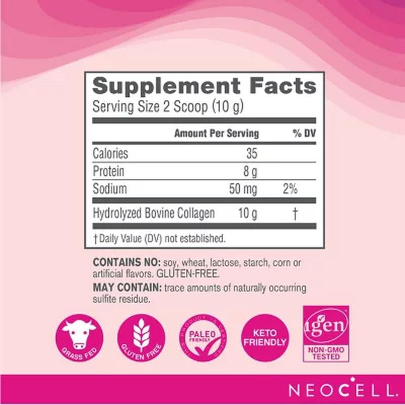 Neocell Super Collagen Peptides, Unflavored Powder, Collagen Type 1 & 3 (600 G)