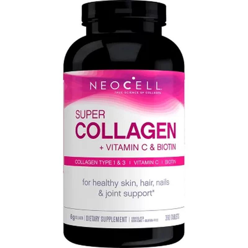 Neocell Super Collagen + Vitamin C & Biotin (360Ct.)