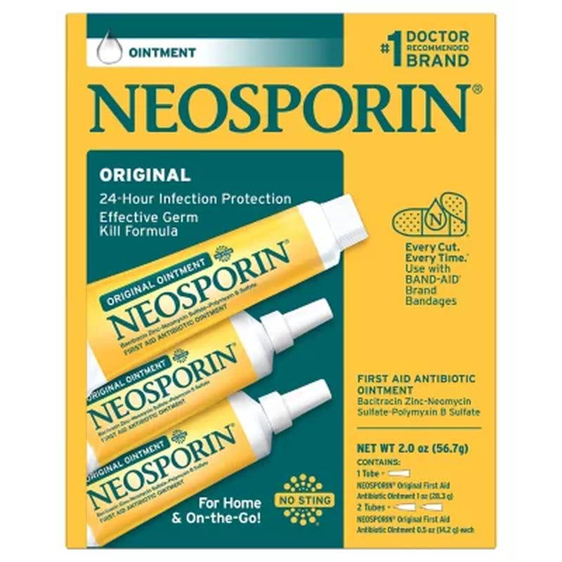 Neosporin Original Ointment (1 Oz. Tube + .5 Oz. Tube, 2 Pk.)