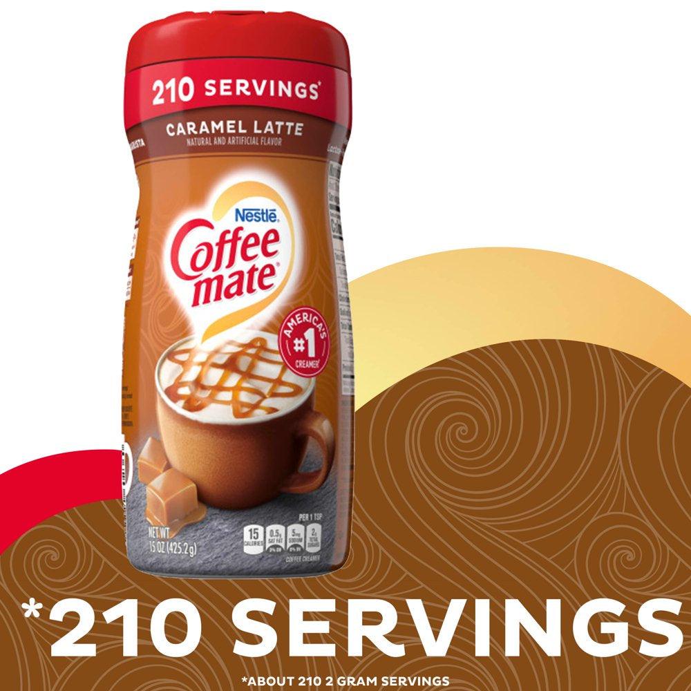 Nestle Coffee Mate Caramel Latte Coffee Creamer, 15 Oz