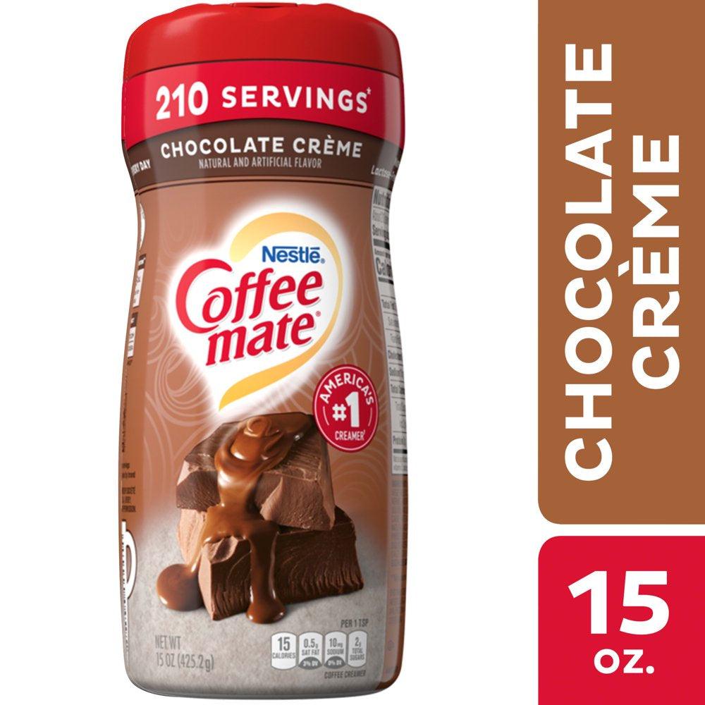 Nestle Coffee Mate Chocolate Creme Powder Coffee Creamer, 15 Oz