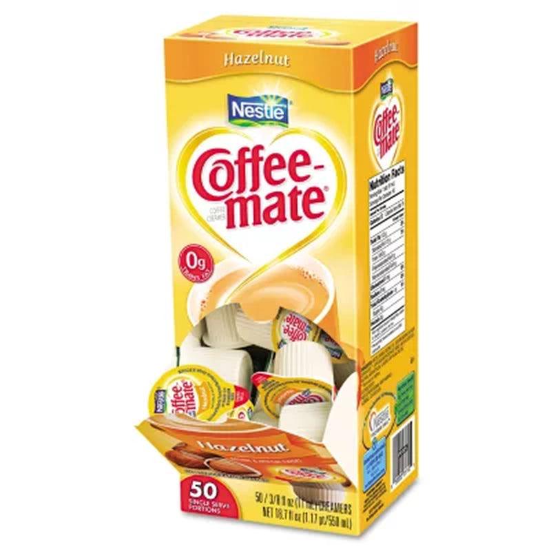 Nestle Coffee-Mate Liquid Creamer Singles, Hazelnut (200 Ct.)