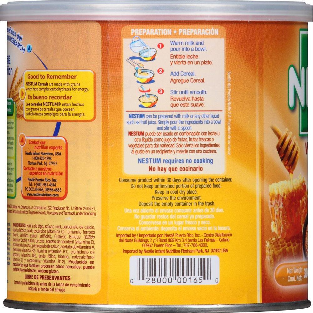 Nestle Nestum Infant Cereal Wheat & Honey 10.5 Oz