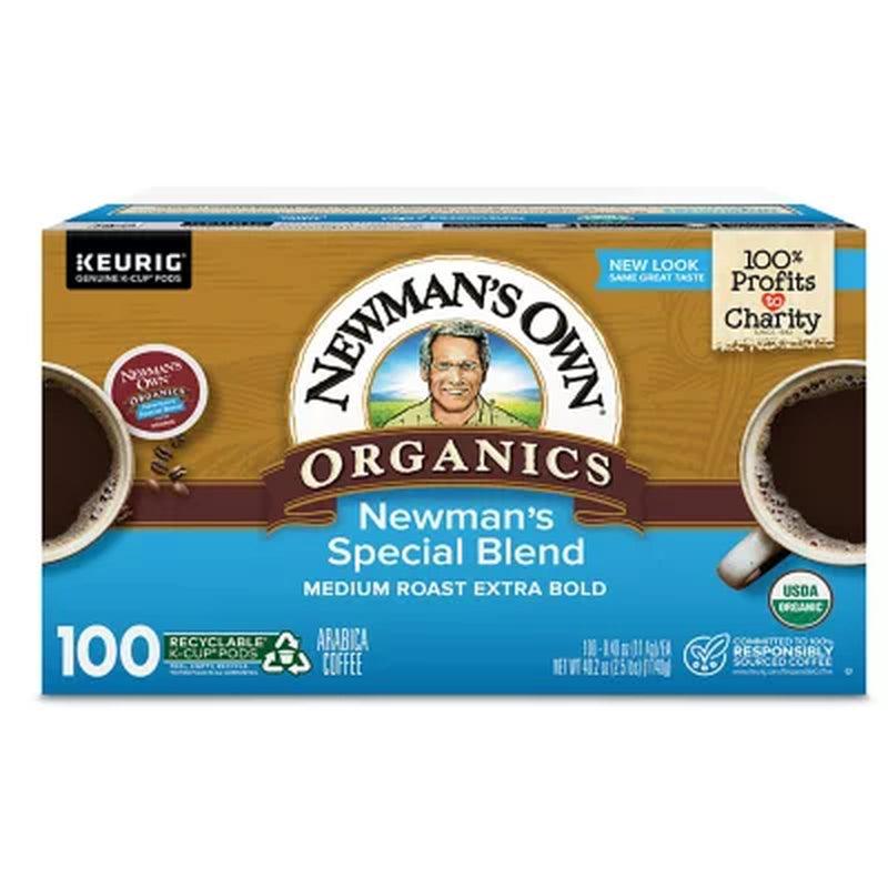 Newman'S Own Organics Coffee K-Cup Pods, Special Blend (100 Ct.)