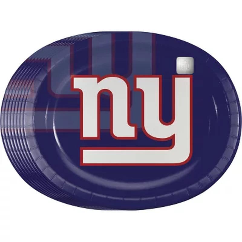 NFL Paper Platter Plates, 10" X 12" (55 Ct.) (Choose Your Team)