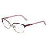 Nine West NW1086SC Eyewear, Gold & Burgundy