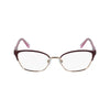 Nine West NW1086SC Eyewear, Gold & Burgundy