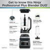 Ninja Professional plus Blender DUO with Auto-Iq-Db751A