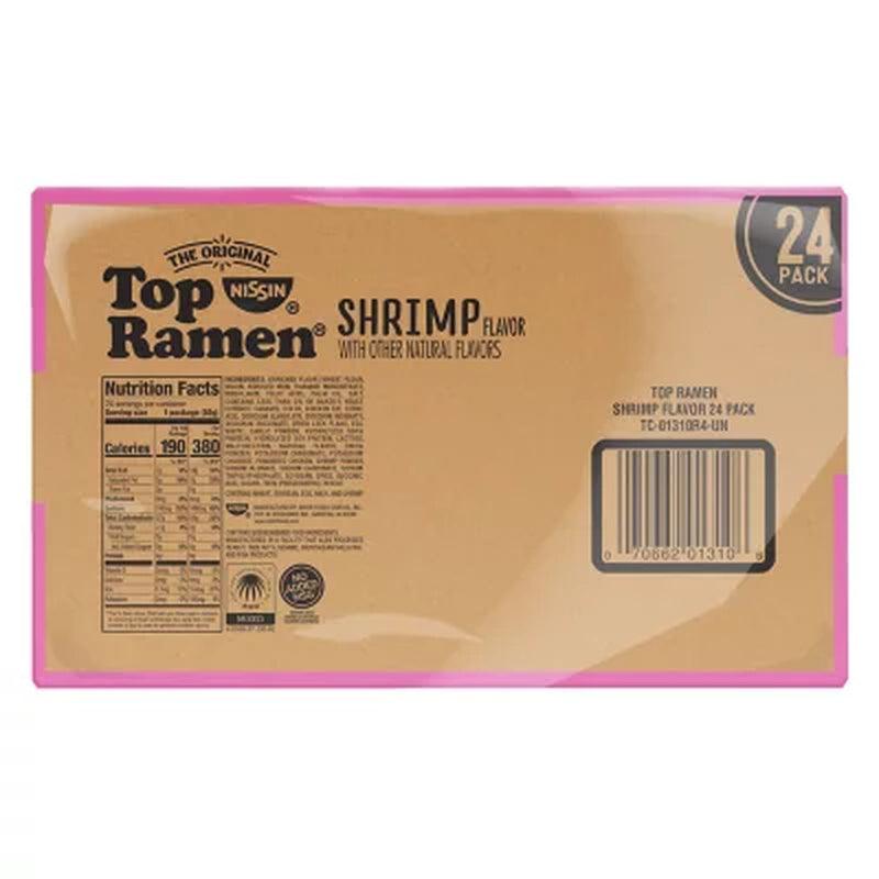 Nissin Shrimp Top Ramen (24 Pk.)