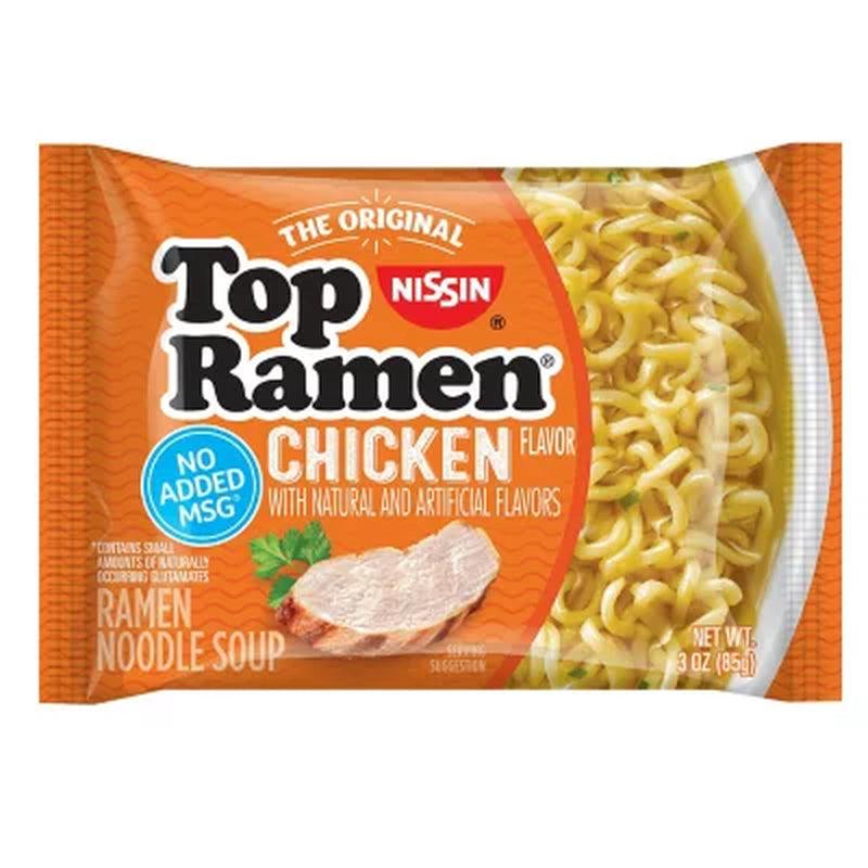 Nissin Top Ramen, Chicken Flavor (3 Oz., 24 Pk.)