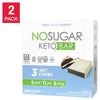 No Sugar Keto Bar (12-Count) 2-Pack Cookies & Cream