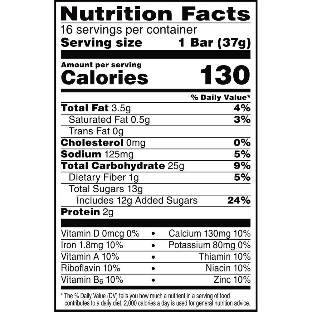 Nutri-Grain Apple Cinnamon Chewy Soft Baked Breakfast Bars, 20.8 Oz, 16 Count