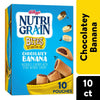 Nutri-Grain Bites Chocolatey Banana Chewy Mini Breakfast Bars, 13 Oz, 10 Count