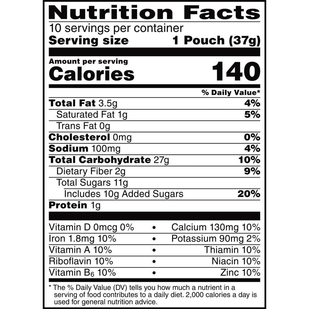 Nutri-Grain Bites Chocolatey Banana Chewy Mini Breakfast Bars, 13 Oz, 10 Count