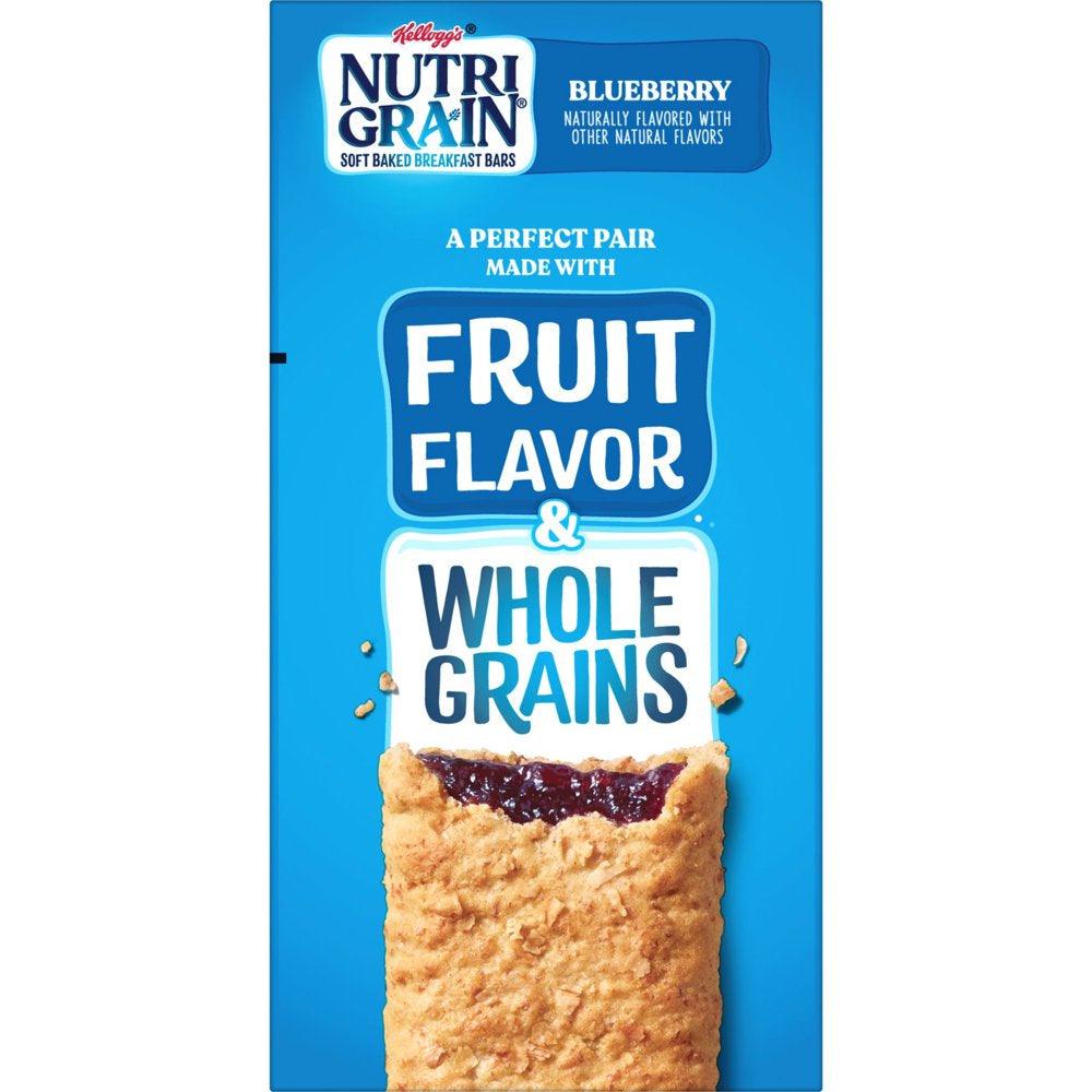 Nutri-Grain Blueberry Chewy Soft Baked Breakfast Bars, 20.8 Oz, 16 Count