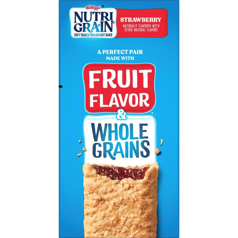 Nutri-Grain Strawberry Chewy Soft Baked Breakfast Bars, 20.8 Oz, 16 Count