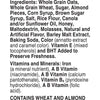 Oatmeal Crisp Heart Healthy Cereal, High Fiber Cereal Made with Whole Grain, 19.7 Oz