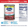 Ocean Spray Whole Berry Cranberry Sauce, 14 Oz