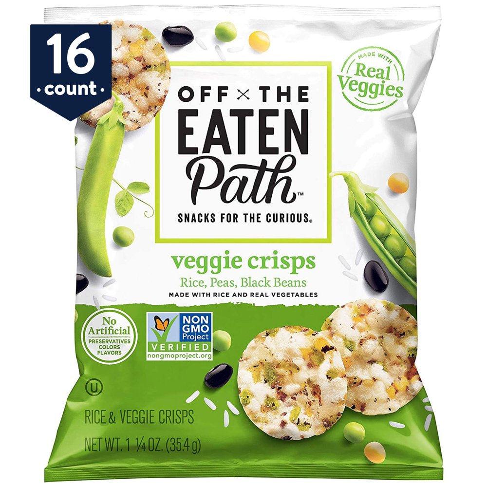 Off the Eaten Path Mosaic Veggie Crisps, 1.25 Oz Bags, 16 Count