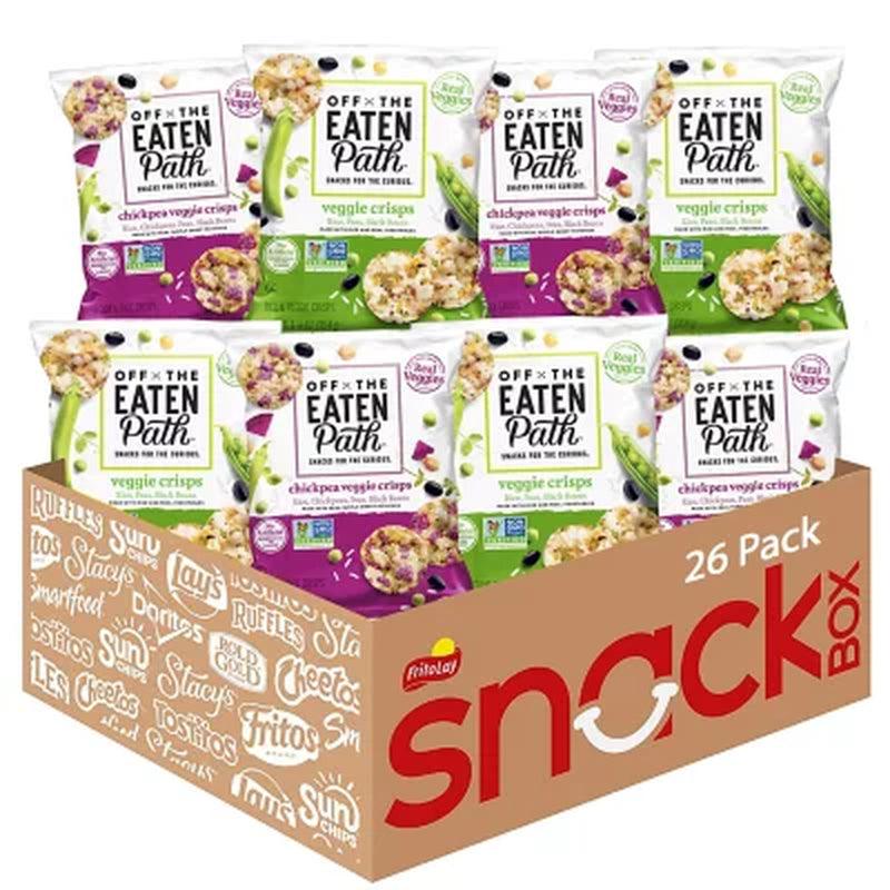 Off the Eaten Path Veggie Crisps Mix Flavor Variety Pack (1.25 Oz., 26 Ct.)