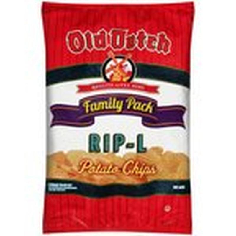 Old Dutch RIP-L Potato Chips Family Pack, 10 Oz.