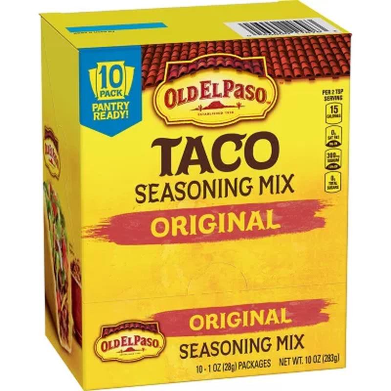 Old El Paso Original Taco Seasoning (1 Oz., 10 Pk.)