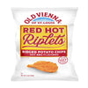 Old Vienna Red Hot Riplets Hot Barbecue Flavored Potato Chips