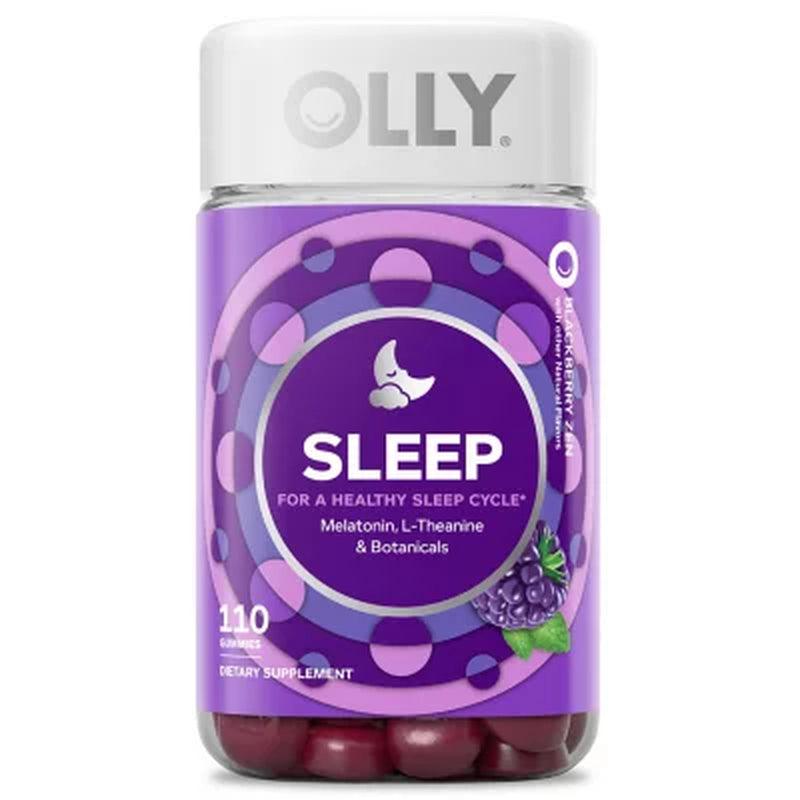 OLLY Restful Sleep Gummies, Blackberry (110 Ct.)