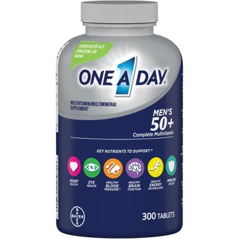 One a Day Men'S 50+ Healthy Advantage Multivitamin (300 Ct.)