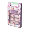 OPTIQUE Limited Collection Butterfly Reading Glasses with Chain and Cloth (3 Pack)