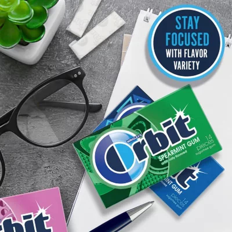 Orbit Mint Sugar Free Chewing Gum Variety Pack, (14 Ct., 20 Pk.)