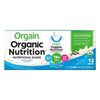 Orgain Plant Based Organic Nutrition Shake, Vanilla Bean (11 Fl. Oz., 12 Pk.)