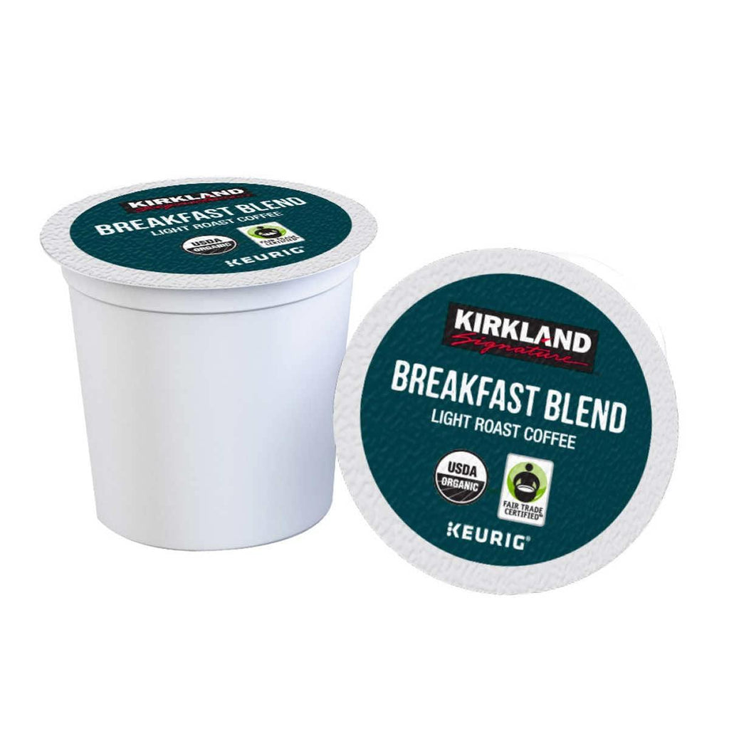 Organic Breakfast Blend Light-Roast Coffee, K-Cup Pods, 120 Count