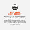 Organic Honey: 100% Pure, Raw and Unfiltered Honey - 16 Fl Oz