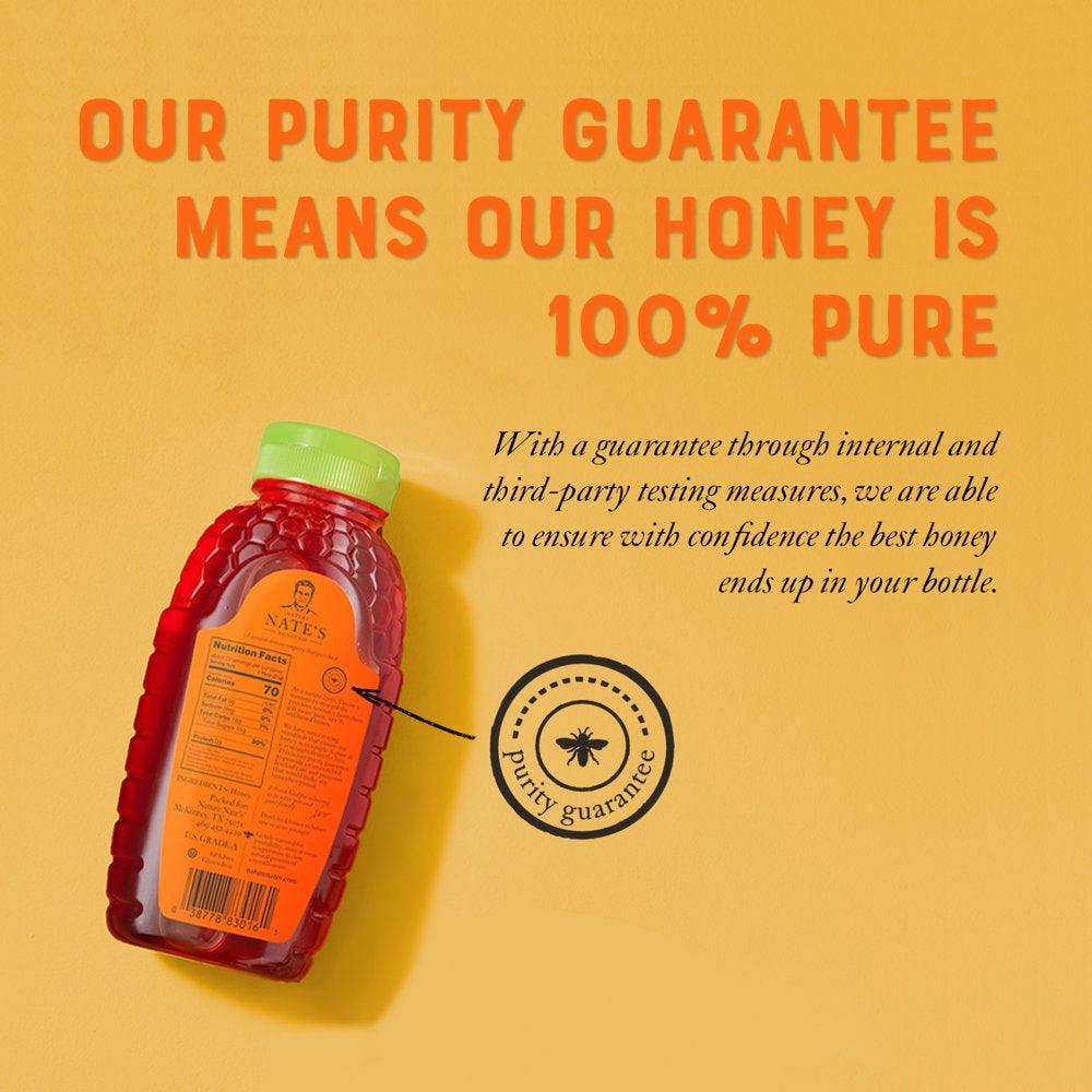 Organic Honey: 100% Pure, Raw and Unfiltered Honey - 16 Fl Oz