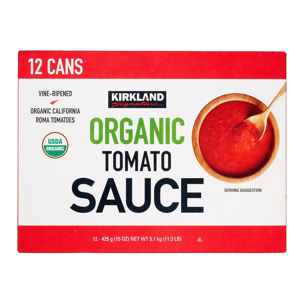 Organic Tomato Sauce, 15 Oz, 12-Count