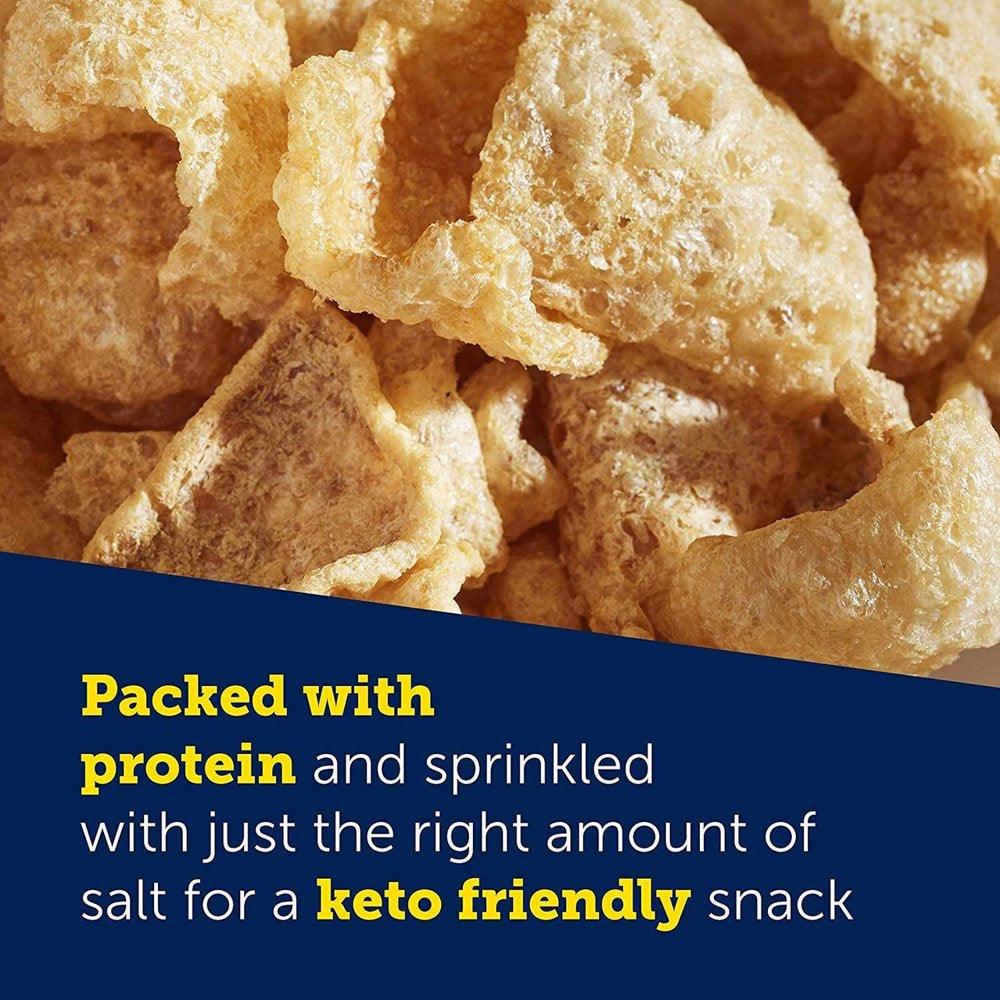 Original Pork Rinds - Keto Friendly, Zero Carbs Snack - 510G/18Oz