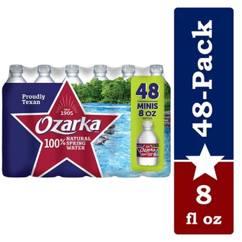 Ozarka 100% Natural Spring Water (8 Fl. Oz., 48 Pk.)