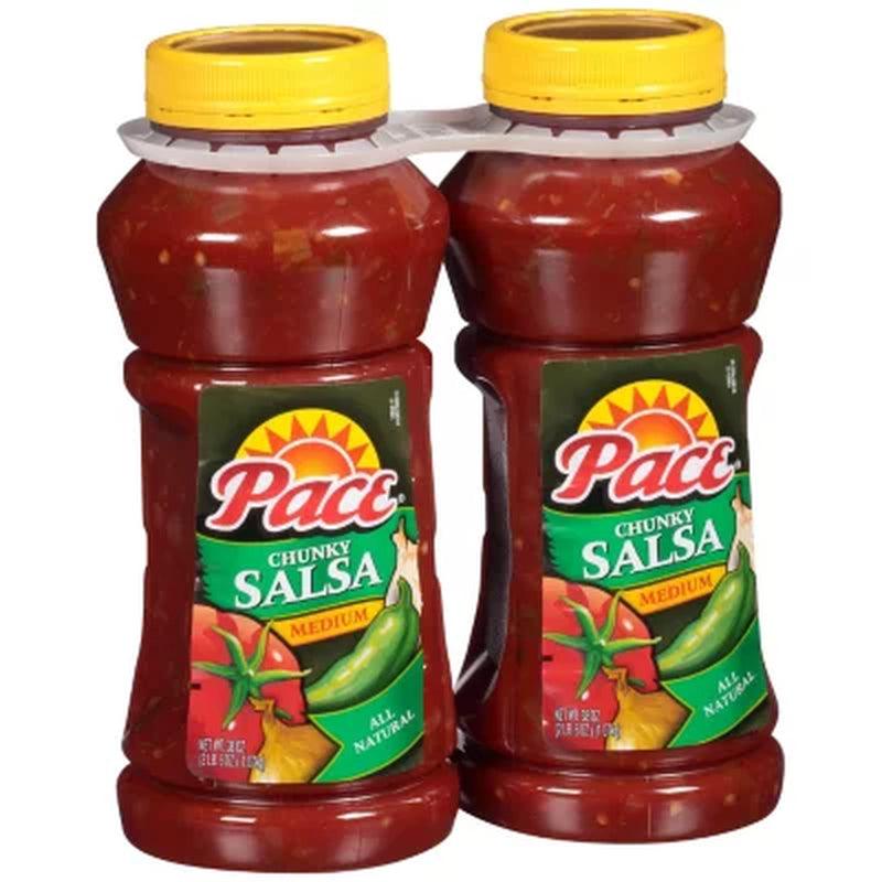 Pace Chunky Salsa, Medium (38 Oz., 2 Ct.)